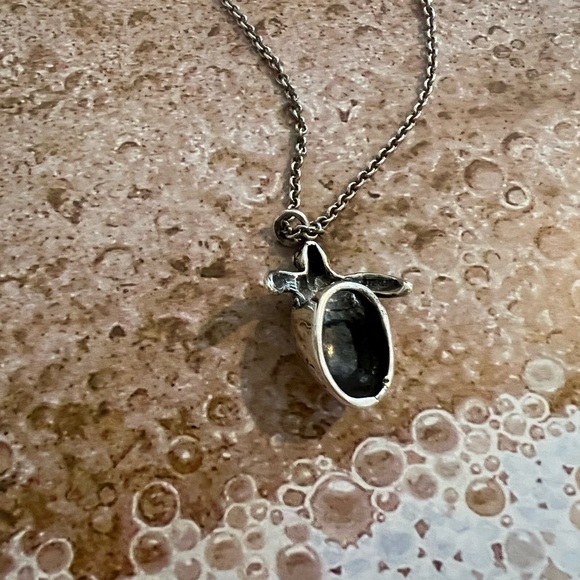 Sterling Silver KABANA Hatching Turtle Necklace - Picture 2 of 3